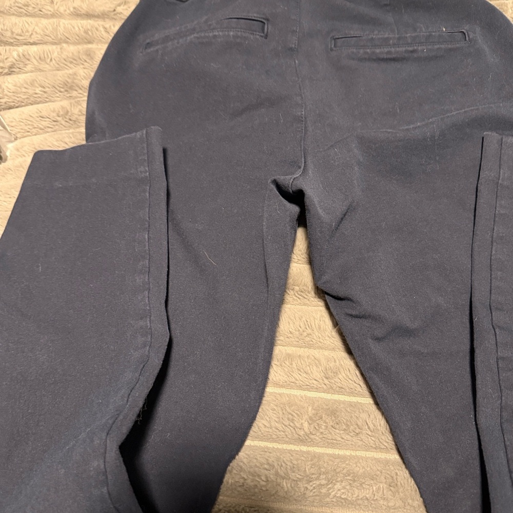 Old Navy Pixie High Rise Pants in navy blue - Picture 2 of 3